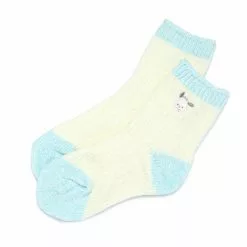 Japan Original Pochacco Embroidered Chenille Ankle Socks