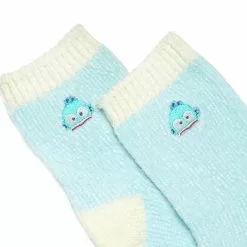 Japan Original Hangyodon Embroidered Chenille Ankle Socks Bags+