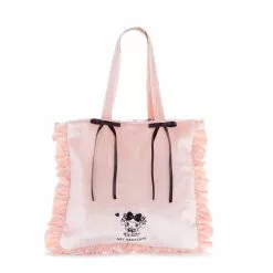 Japan Original Bags+ My Melody Velvet Tote Bag (Midnight MeloKuro)