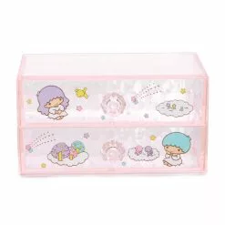 Japan Original LittleTwinStars 2-Drawer Desk Organizer