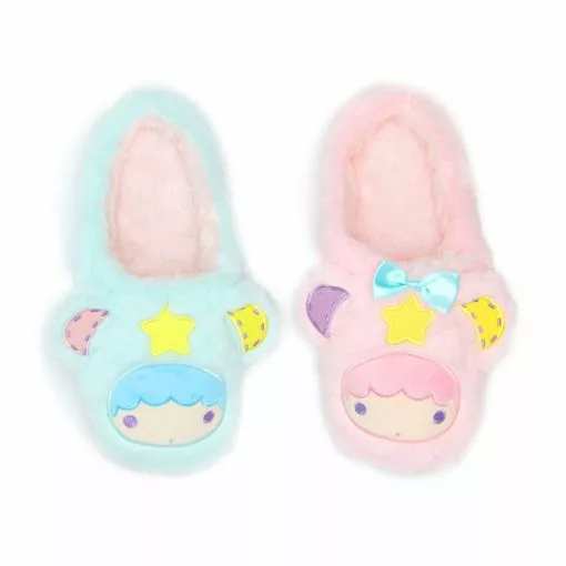 Japan Original LittleTwinStars Plush House Slippers
