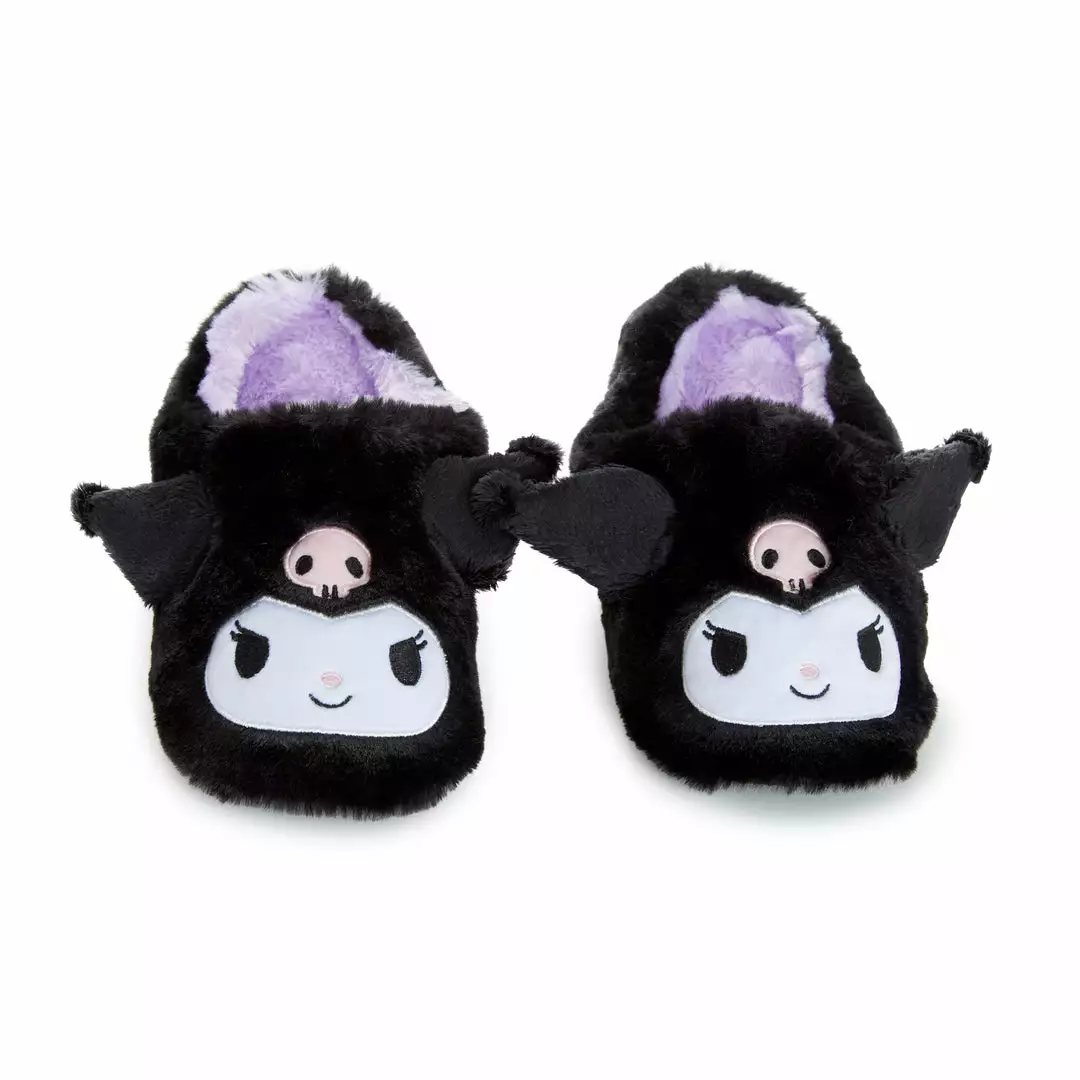 Japan Original Kuromi Plush House Slippers Characters