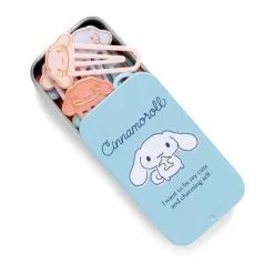 Japan Original Characters Cinnamoroll Paperclips With Storage Tin (Smokey Colors Series)