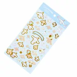 Sanrio Original New Cinnamoroll Gold Accent Sticker Sheet