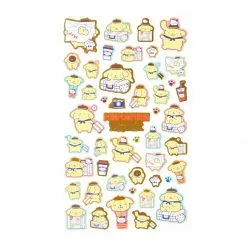 Sanrio Original Pompompurin Gold Accent Sticker Sheet