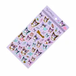 Sanrio Original New Kuromi Gold Accent Sticker Sheet