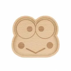 GLOBAL ORIGINAL Characters Keroppi Wood Trinket Tray
