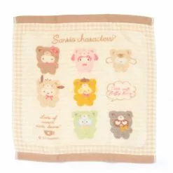 Japan Original Sanrio Characters Wash Towel (Bear Series) New