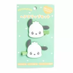 Japan Original Pochacco Hair Clips (Emo Kyun Series) New