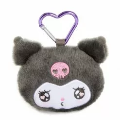 Japan Original Kuromi Carabiner Coin Purse (Emo Kyun Series)
