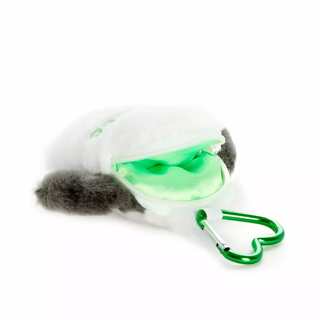 Japan Original Pochacco Carabiner Coin Purse (Emo Kyun Series) Bags+