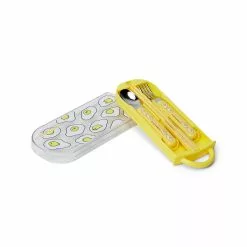 CLEVER IDIOTS Gudetama Sunny Side Up Utensil Set