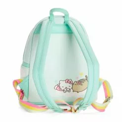 Loungefly Bags+ Hello Kitty X Pusheen "Balloons & Rainbows" Mini Backpack