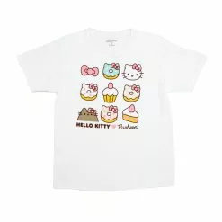 Hybrid Apparel Characters Hello Kitty X Pusheen Sweet Snacks Tee