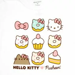 Hybrid Apparel Characters Hello Kitty X Pusheen Sweet Snacks Tee