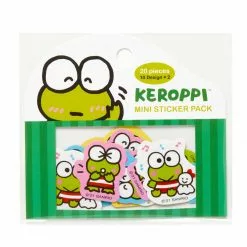 HUNET USA Characters Keroppi Mini Sticker Pack