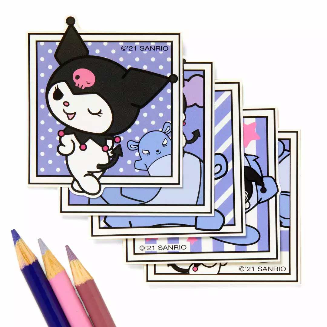 HUNET USA Kuromi Photo Big Sticker Pack Characters
