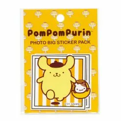 HUNET USA Pompompurin Photo Big Sticker Pack Characters