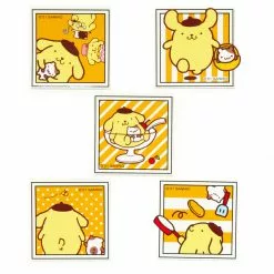 HUNET USA Pompompurin Photo Big Sticker Pack Characters
