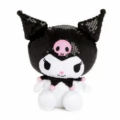 HUNET USA Sequin Classic Kuromi Plush Characters