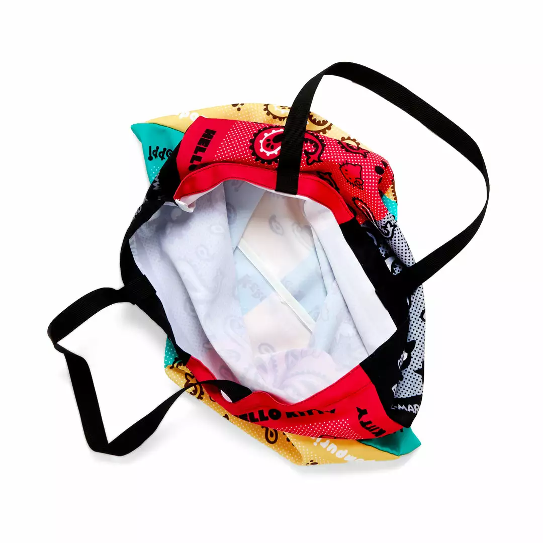 HUNET USA Hello Kitty & Friends Paisley Tote (Black)