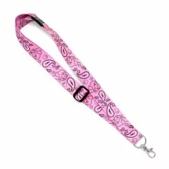 HUNET USA My Melody Paisley Lanyard