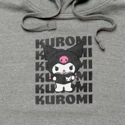 Printful Characters Kuromi Watashi Wa Unisex Hoodie