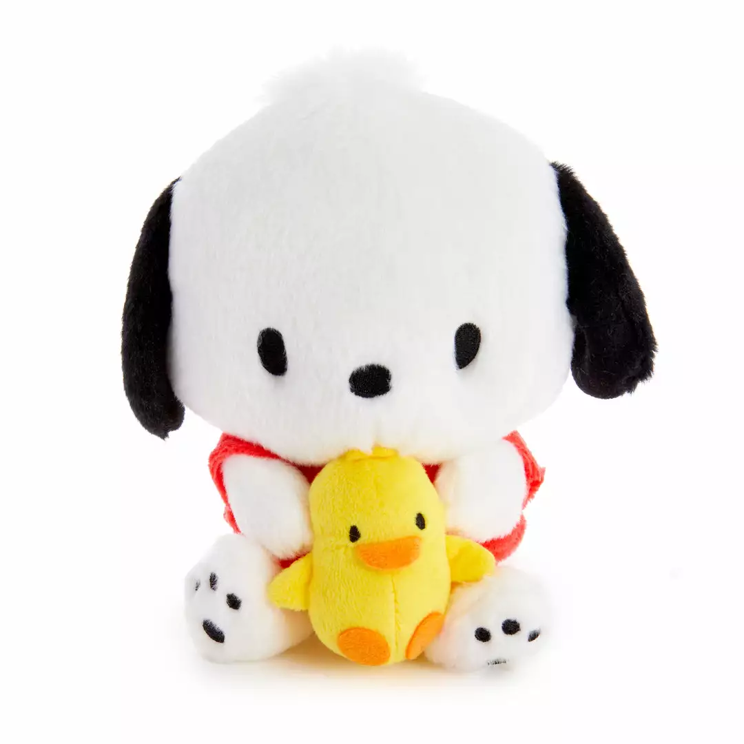 NAKAJIMA CORPORATION New Pochacco & Pi-chan 7" Plush (With Friends Series)