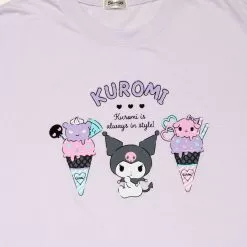 Japan Original Kuromi Ice Cream Tee