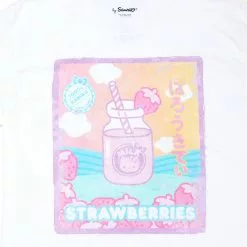 Printful Hello Kitty Strawberry Milk Bottle Tee