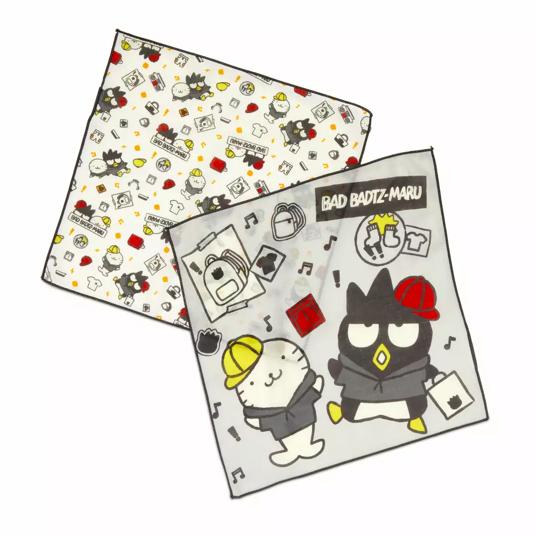 Global Original Badtz-maru Handkerchief Set (Music Note Series) New