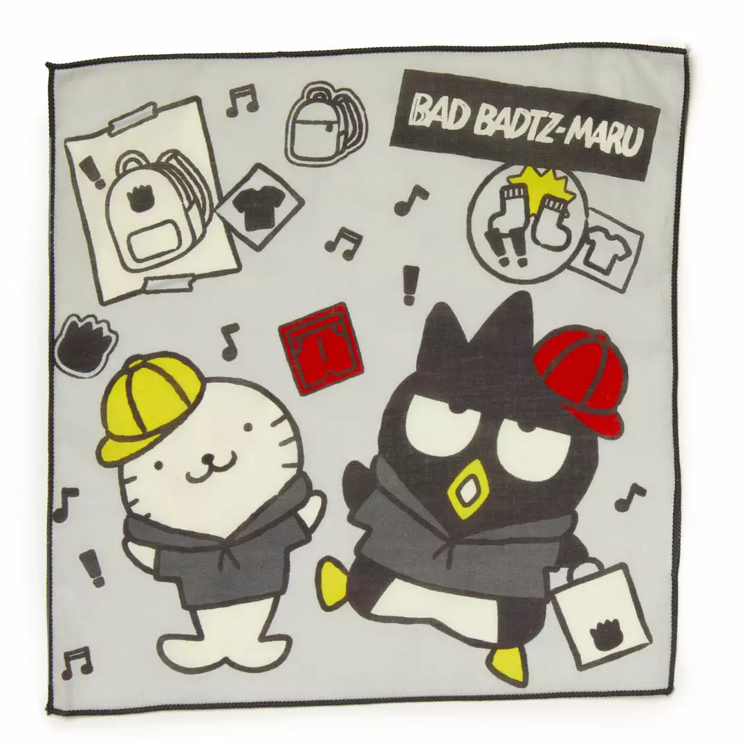 Global Original Badtz-maru Handkerchief Set (Music Note Series) New
