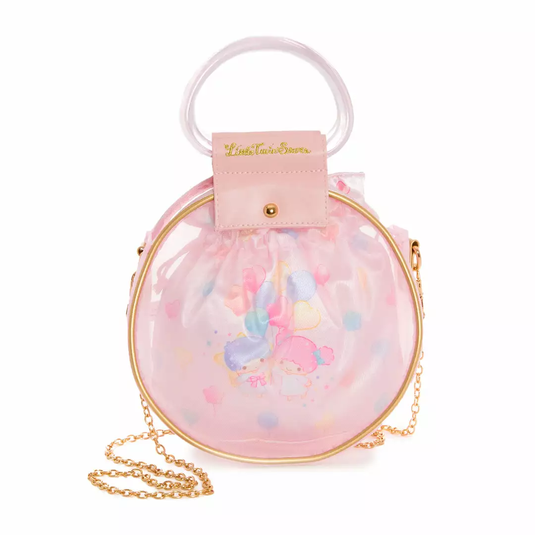 Global Original Characters LittleTwinStars Circle Bag (Carnival Balloons)