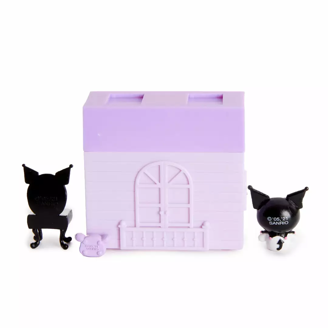 Japan Original Kuromi Mini House Figurine Characters