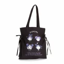 Japan Original New Kuromi Ribbon Tote Bag (Romiare Series)