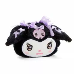 Japan Original New Kuromi Lavender Bow Drawstring Bag (Romiare Series)