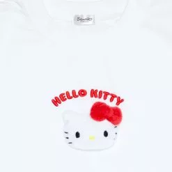Japan Original Characters Hello Kitty Applique Sweatshirt