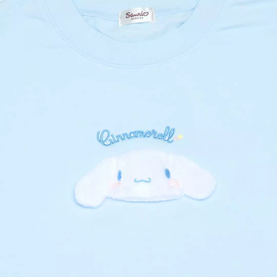 Japan Original Cinnamoroll Applique Sweatshirt Characters