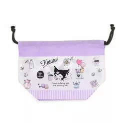 Japan Original Kuromi Drawstring Lunch Bag (Sweets Series)