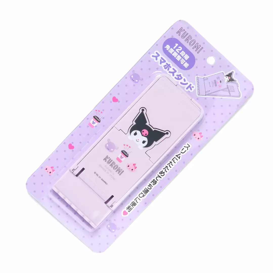 Japan Original Kuromi Smartphone Stand New