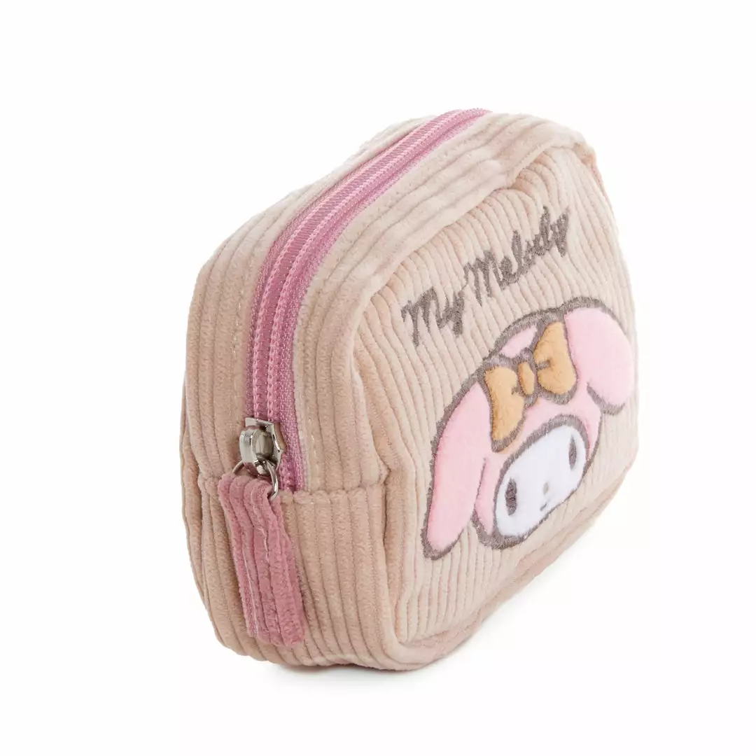 Sanrio Original New My Melody Square Pouch (Corduroy Series)