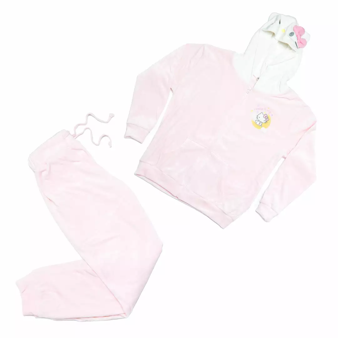 Japan Original Characters Hello Kitty Velour Lounge Set