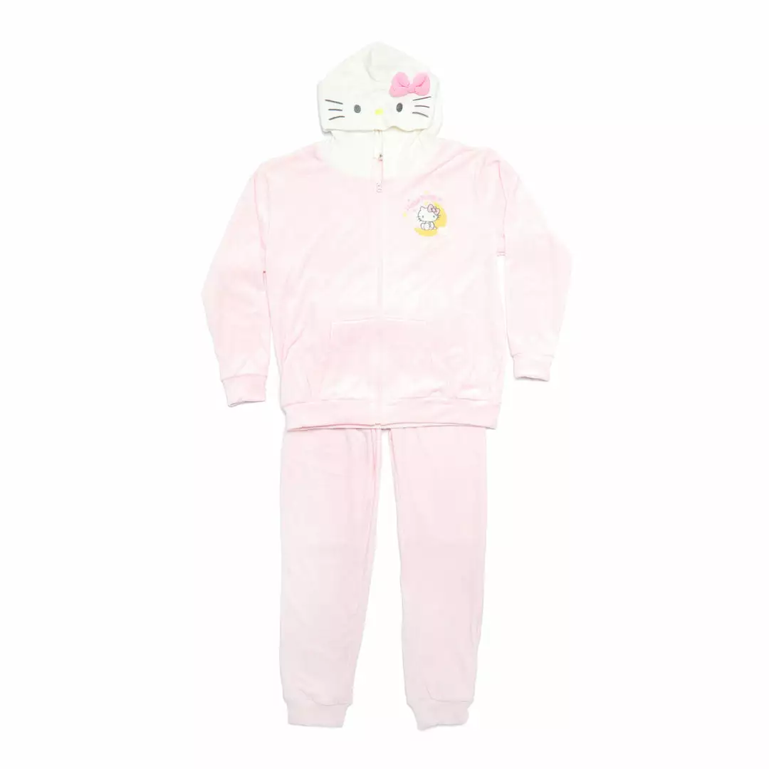 Japan Original Characters Hello Kitty Velour Lounge Set