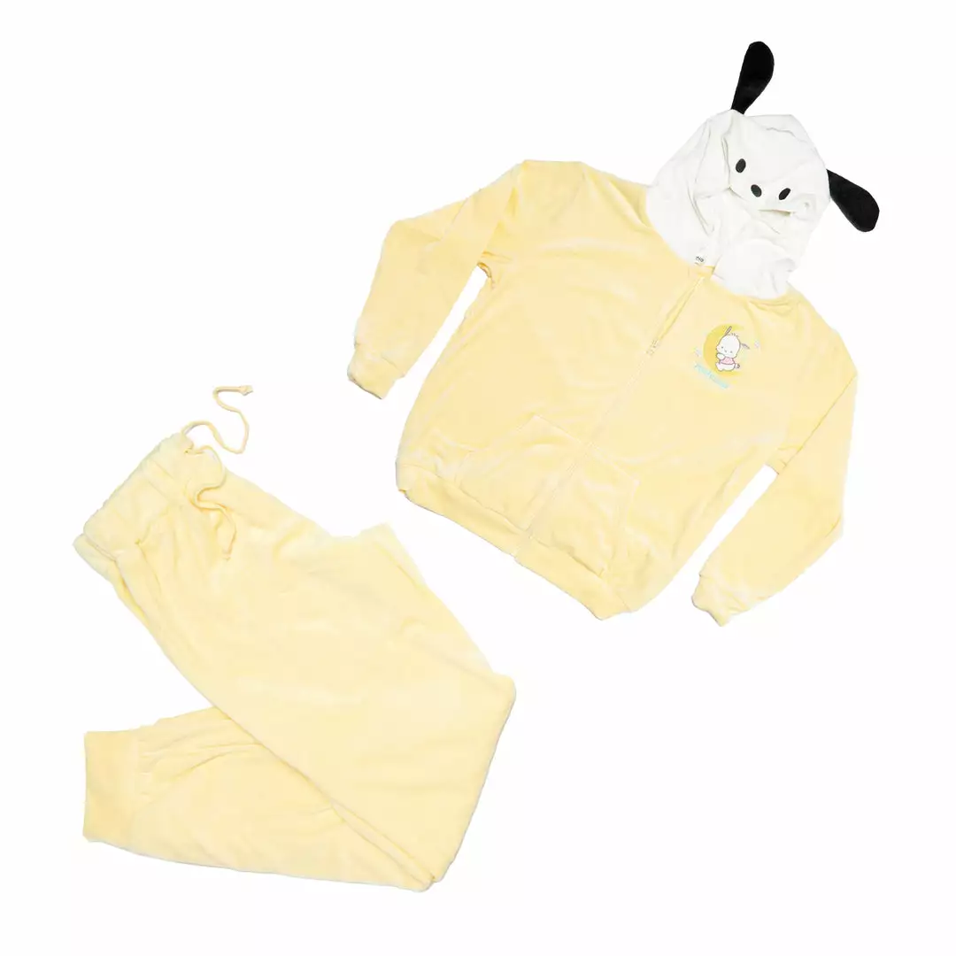 Japan Original Characters Pochacco Velour Lounge Set