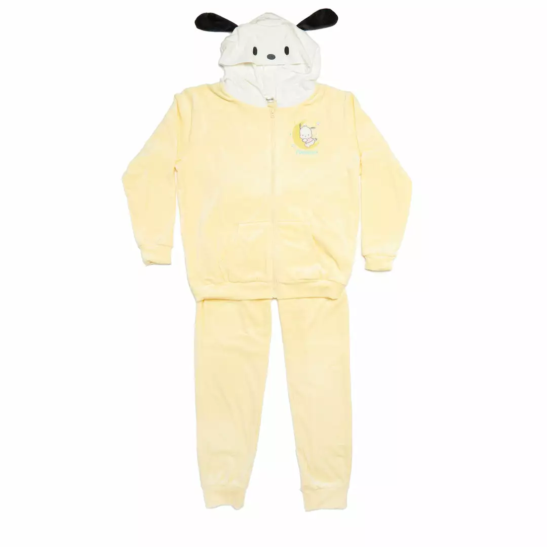 Japan Original Characters Pochacco Velour Lounge Set