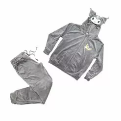 Japan Original Characters Kuromi Velour Lounge Set