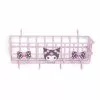 Japan Original Kuromi OSHI Grid System Storage Basket Home