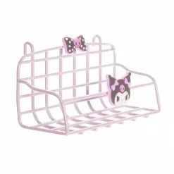 Japan Original Kuromi OSHI Grid System Wire Tray Home