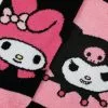 BIOWORLD My Melody & Kuromi X Dumbgood Mismatched Socks Characters