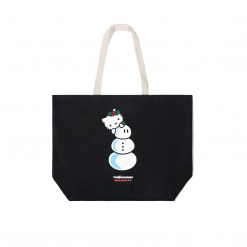The Hundreds Is Huge Characters Hello Kitty X The Hundreds Snowman Tote (Black)